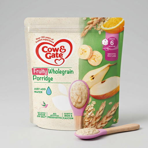 Cow & Gate Fruity Wholegrain Porridge 6+ Months
