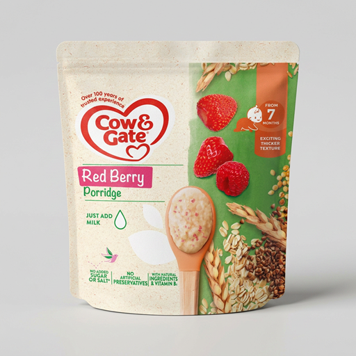 Cow & Gate Red Berry Porridge 7+ Months